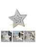 92MF Professional Silicone Star Shape Casting Molds For Crafting Candlestick Candle Holders Bases With Dried Flower Glitters