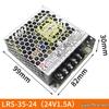 LRS Power Supply Transformer 220V to 24V/12V/5V DC, 50-600W.
