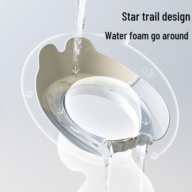 Infant Waterproof Shampoo Cap: Kids’ Ear Protection & Water Blocking Bath Hat