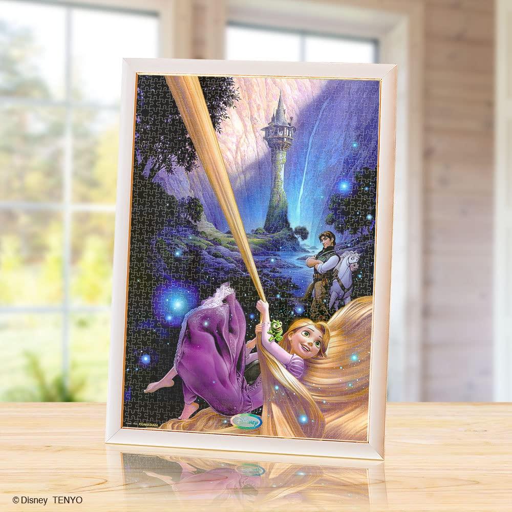 Tenyo (Tenyo) [Made in Japan] 1000-Piece Stained Art Jigsaw Puzzle Disney Dream Feeling (51.2x73.7cm) DS-1000-777 with Service Card