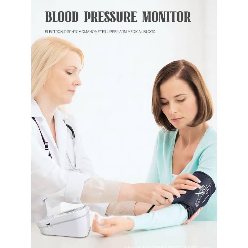Pressure Electronic Blood Monitor Wrist Home Pressure Heart Rate Measurement