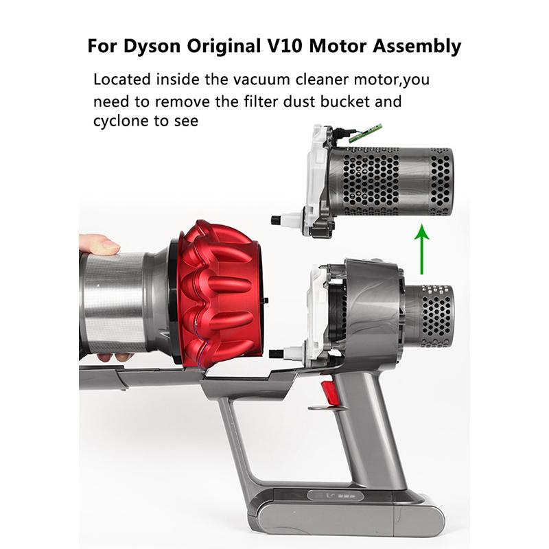 Motor Pentru Dyson V10 SV12 Aspirator Portabil Fără Fir Accesorii Ansamblu Cap Motor Carcasă Motor Cupă Praf Piese de Schimb