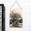 Van Gogh Sketch Style Leafless Tree Landscape Metal Iron Painting Home Wall Decor Living Room Foyer Mural