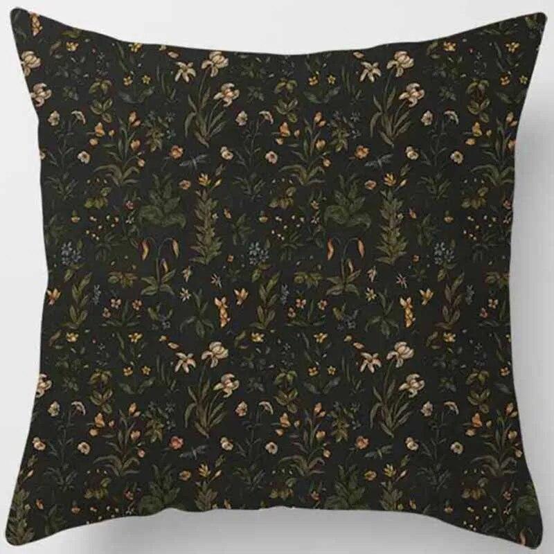 Animal and Plant Cartoon SeriesCushion CoverSofa Office PillowcasePeach Blossom OrnamentRainbow PillowcaseHome Decorations