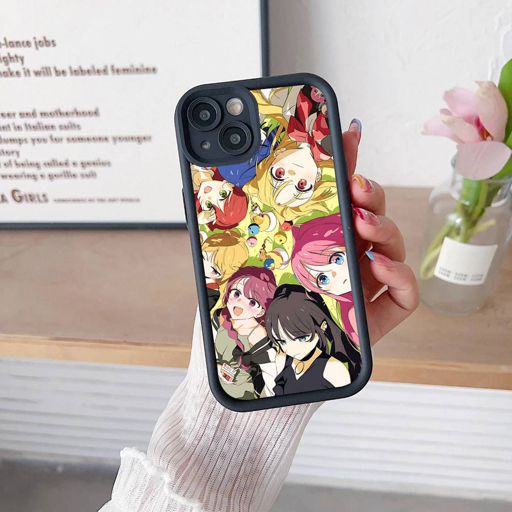 Singer B-Bocchi The Rock Phone Case IPhone 16 Plus 15 11 14 12 13 17 Pro Max Shockproof Soft Cover