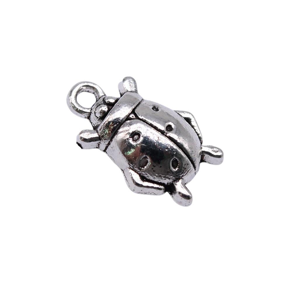Frogs Insects Charms Vintage Alloy Pendants For Reptile Themed Jewelry