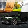 210T Waterproof Car Covers Custom Fit For Rivian R1S 2022-2025 All Weather With Zipper Door Snow Rain Dust Hail Protection