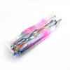 Funny Cat Toy Set Interactive Cat Teasing Stick Feather Replacement Head Adjustable Three Section Fishing Rod  Pet Supplies