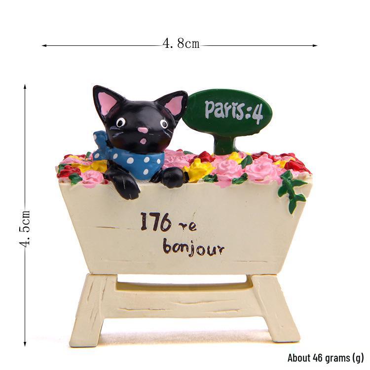 Japanese Succulent & Gardening Props: Flower Inserts, Plug-in Décor, Refrigerator Magnets, Tabletop Ornaments