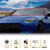 Hcilloend Sunshade for Nissan Fairlady Z RZ34 Windshield Blackout Front Car Front UV Storage Easy Car Interior Wired Type 2022-2025, Sunshade,