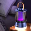 Bug Zapper Uv Lamp Mosquito Repellent Lamp Quiet Efficient Outdoor Use With Camping Light Rechargeable Electric Mosquito Killer