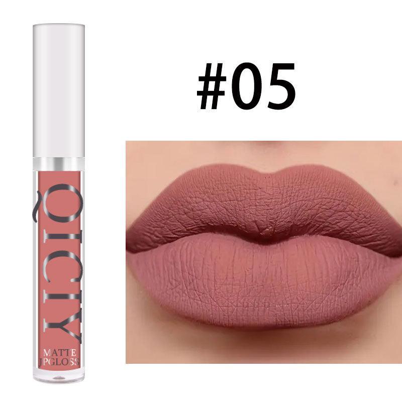 

QICI Velvet Matte Lip Glaze Set - Антипригарне покриття, необхідний новий макіяж null
