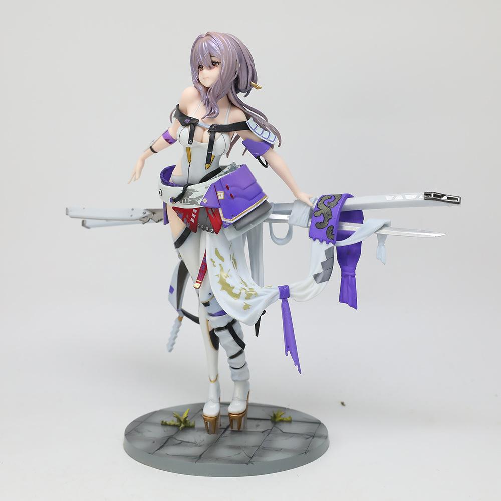 Anime GK PVC Model 25cm Nikki Red Lotus Victory Goddess Statue Collection Figure Toy