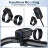 Motorcycle 48W Mobile Phone Quick Charger Waterproof and Dustproof  Intelligent Fast Charging Voltage Display ON/Off