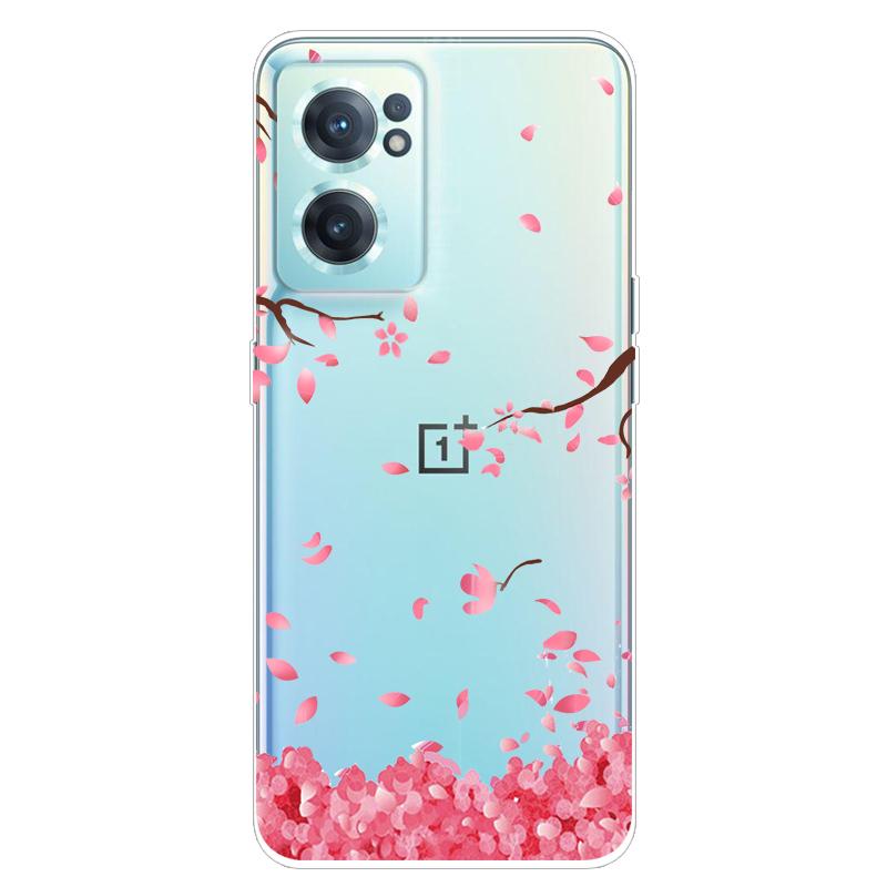 Phone Case For OnePlus Nord CE 2 5G Cover TPU Silicone Soft Cartoon Clear Case for One Plus 10 Pro / CE2 5G Transparent Coque