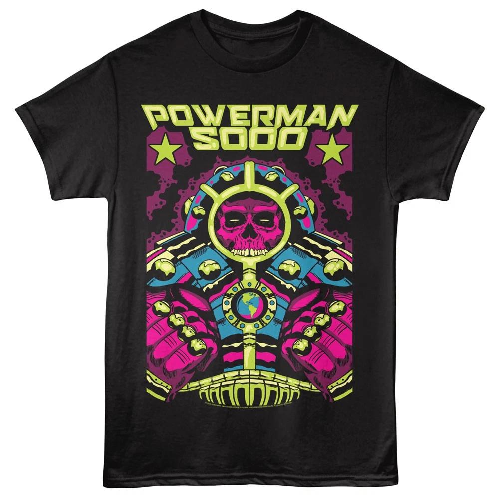 Powerman 5000 When Worlds Collide Album Cover Art Galactic Guy Men s T shirt XL