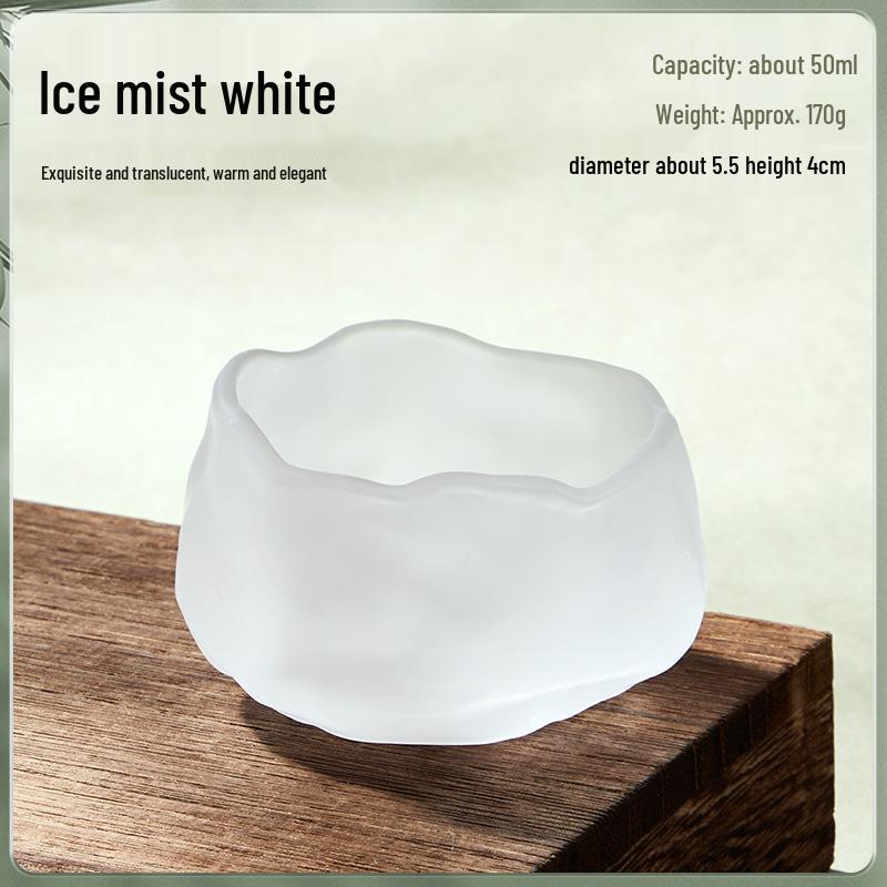 Small Crystal Ink Dish for Calligraphy – Chinese Painting Water Bowl and Brush Rest.