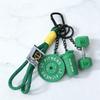 Creative DIY Mini Fitness Keychain: Detachable Dumbbell Pendant for Backpacks & Couples
