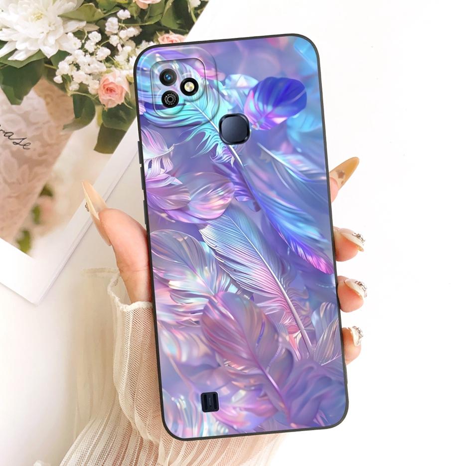 For Infinix Smart HD 2021 Case X612B X612 Cool Owl Dragon Painted Cover Soft Silicone Phone Case For Infinix Smart HD 2021 Shell