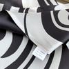 [Camellia Things] Classic Simple Style Black And White Color Satin Silk Scarf Ribbon Long Towel Multifunctional Ribbon
