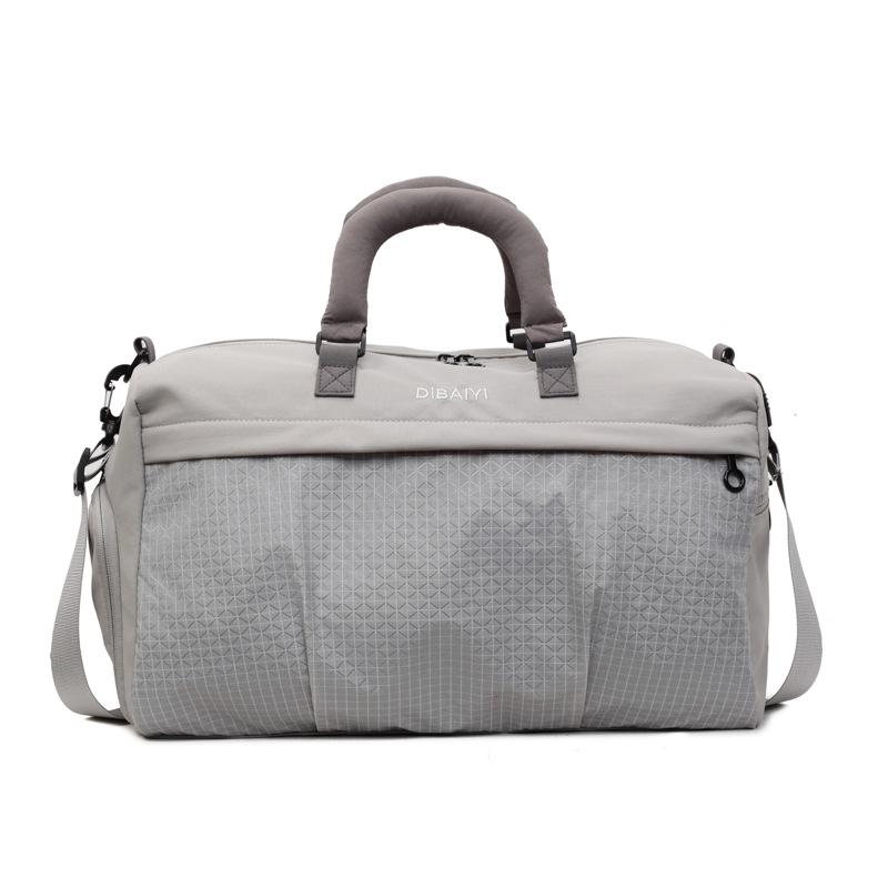 

New model of wet and dry separation swimming fitness bag for women, large-capacity travel and business trip luggage bag, multifunctional travel bag серый