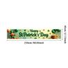 St Patricks Day Backdrop Banner With Beer Mug And Clover Party Event Decoration Photo Booth photography Background Props