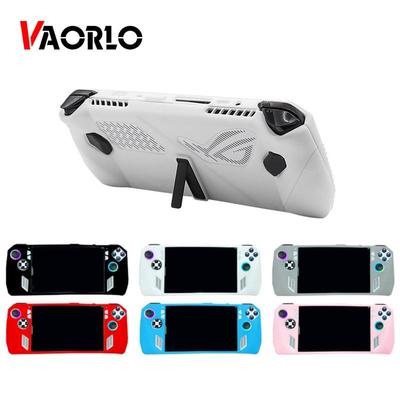 For ASUS ROG Ally Gaming Console Soft Silicone Case with Metal Stand and Joystick Cover ASUS ROG Ally Gaming Console Accessories