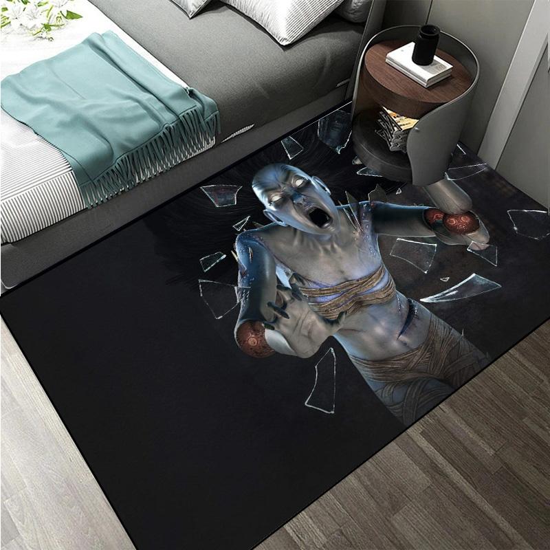 D-Dead by Daylight survival horror escape game Large Area Rugs Carpet for Home Living Room Bedroom Sofa Doormat Floor Play Mat