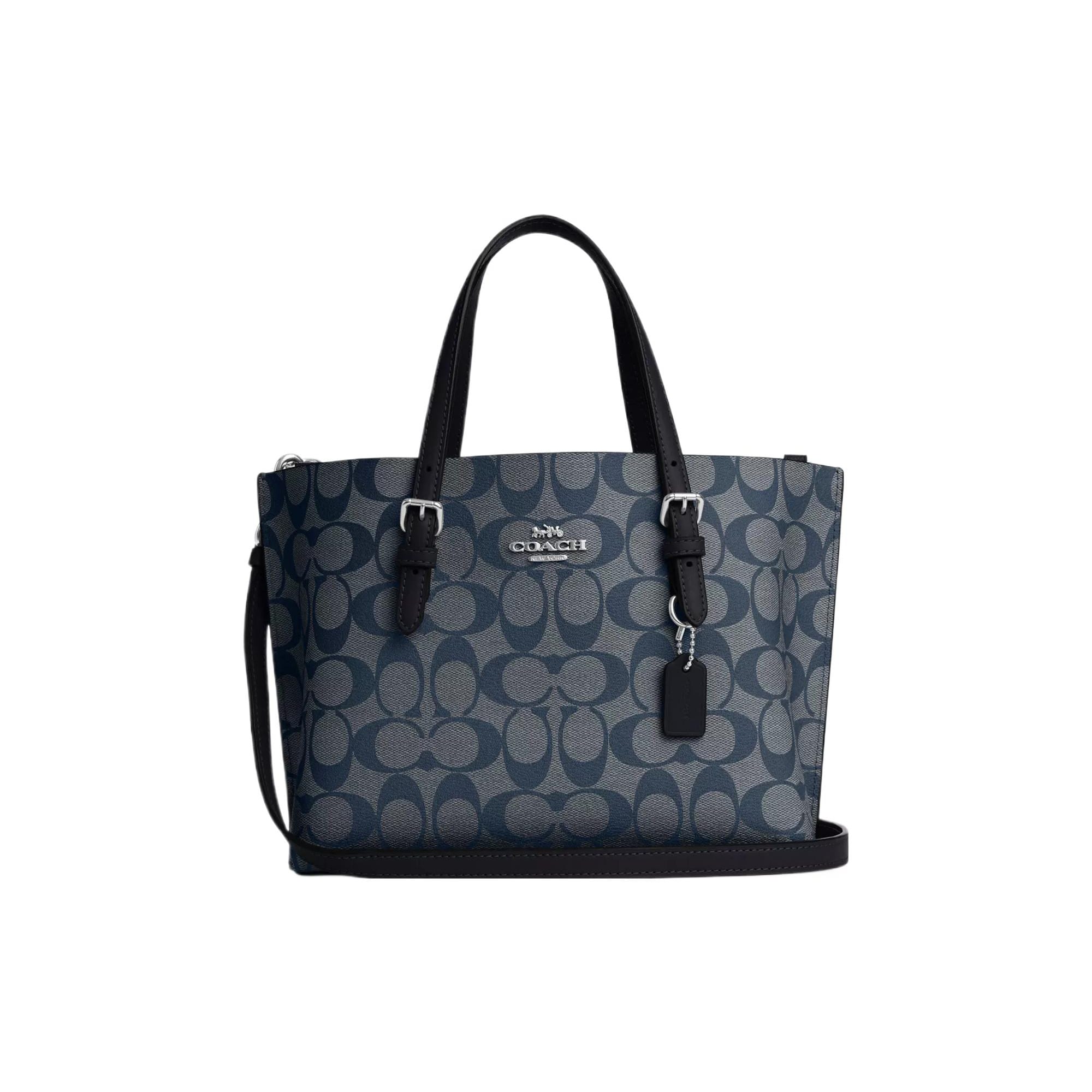 COACH Mollie Coated Canvas With Leather