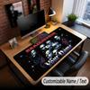 Custom Name Extended Mouse Pad,Rammstein Gaming Desk Mat For Home Office Desktop Decor