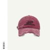 New Vintage Embroidery Hat Women's Street Old Ripped Denim Baseball Cap Couple Embroidery Cap