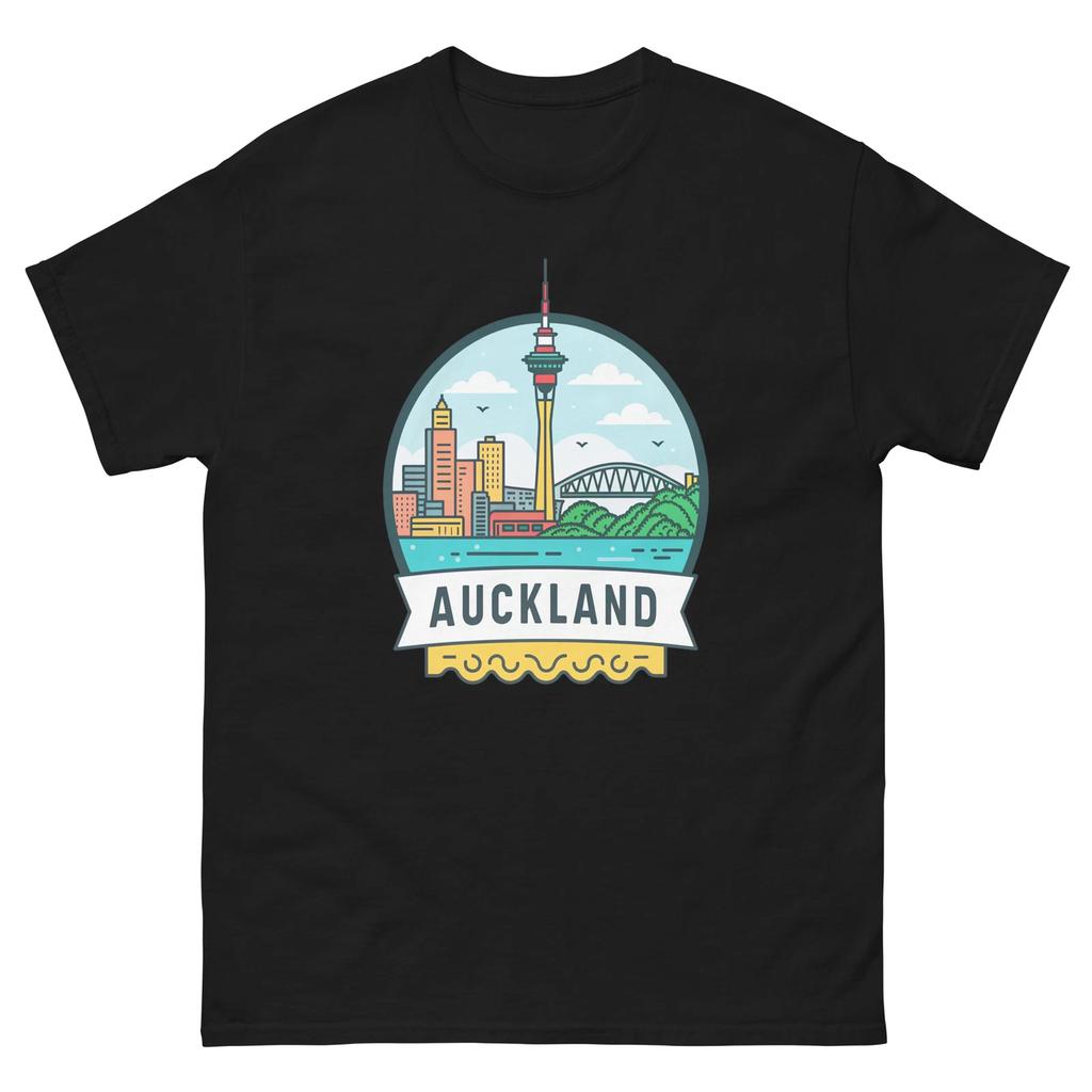 Auckland Weltreise Stadtgebiet Stadt T-Shirt