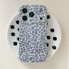 Lovely Pink Leopard Pattern Lens Protection Phone Case for IPhone 14 15 16 Pro Max Shockproof Cover for Iphone 17 Pro Air Case