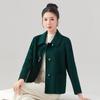 Sanpowa Women's 100% Wool Short Double-Faced Coat