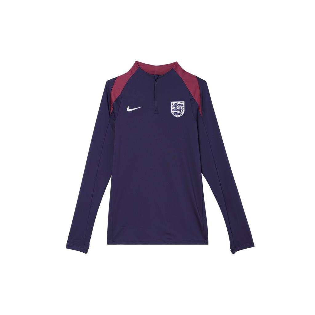 Nike Dri-Fit Strike Color Block Outdoor Casual Long Sleeve Football Shirt Men Tops Purple Ink FJ2991-555