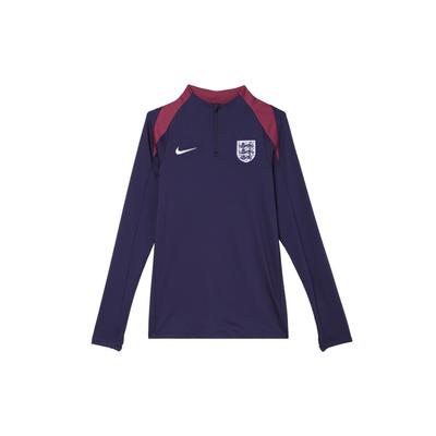 Dri-Fit Strike Color Block Outdoor Casual Long Sleeve Football Shirt Men Tops Purple Ink FJ2991-555