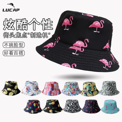 New Fashion Bucket Hat Spring and Autumn Casual Versatile Face Covering Face Small Sunscreen Sunshade Basin Hat