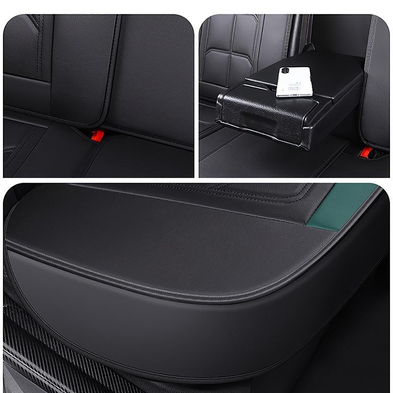 1 pz Coprisedile Auto Premium 4D in Pelle PU, Coprisedile Auto Generale, Protezione Cuscino, SUV Fuoristrada Regolabile Per tutte le stagioni Accessori Automobilistici