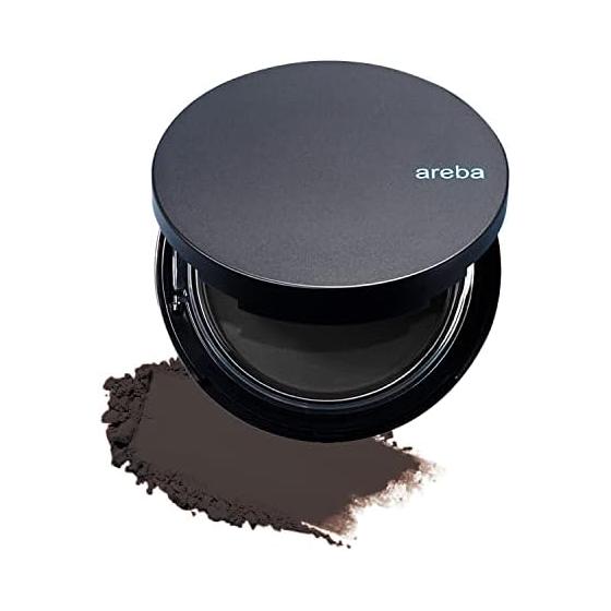 Areva Hair Foundation, Thinning Hair Conceal, Gray Hair Conceal, Retouch, Unisex, Waterproof, 14g (Natural Black)