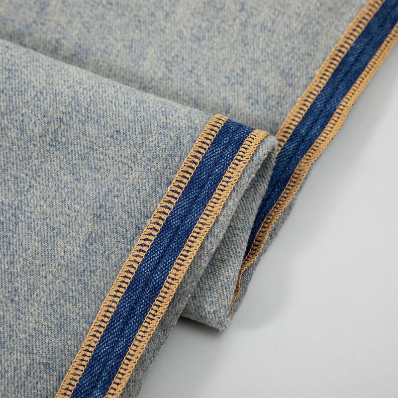 RAIN.CUN Women's Fleece-Lined Cropped Straight Leg Jeans