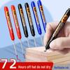 Yamak 45mm Waterproof Long Head Oil-Based Marker for Construction, Woodworking, and Glass - Fade-Resistant Line Pen
