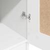 Wardrobe White 82.5 x 51.5 x 180 cm Engineered Wood
