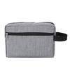 Men's Durable Large-Capacity Travel Canvas Wash Bag with Zipper