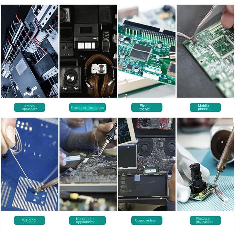 High Purity Tin Wire Soldering Wire with Flux Melt Rosin Core Solder Roll No-clean Electrical Repair Solder For Soldering