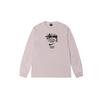 STU SS25 dice printing long-sleeved t-shirt for men and women of the same style, spot classic