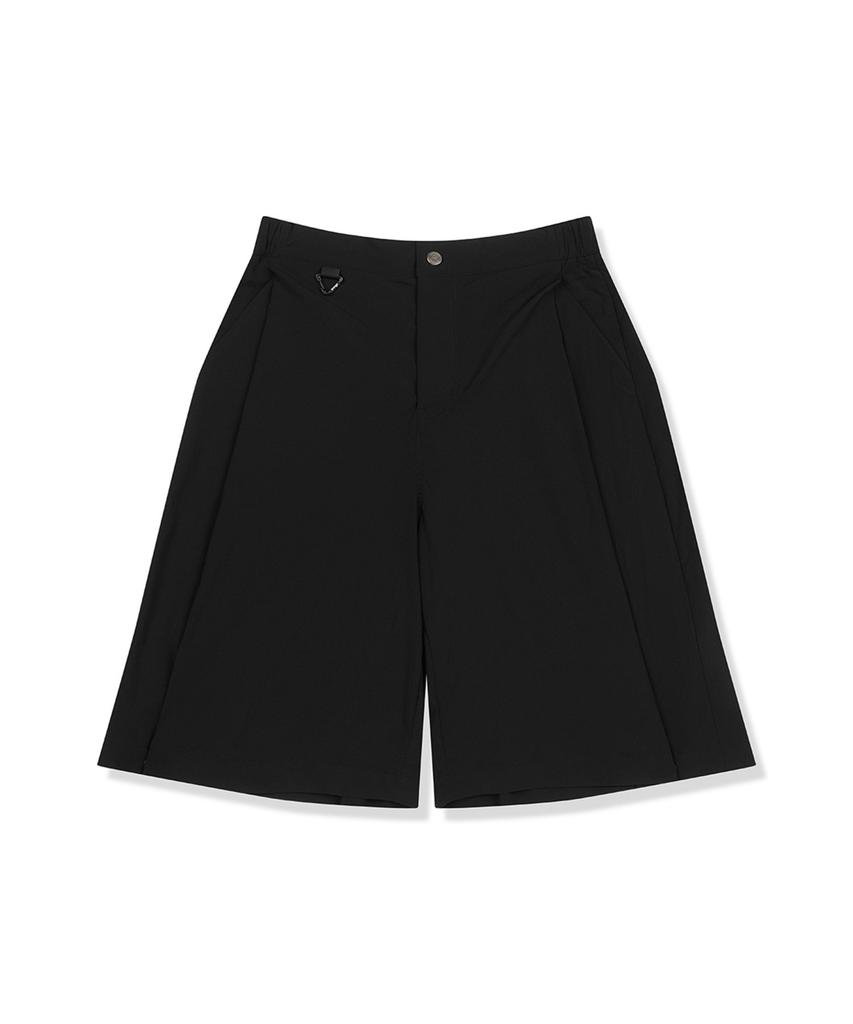 OFFROAD Nylon Single-Pleat Bermuda Snap Pants_5Kd1725