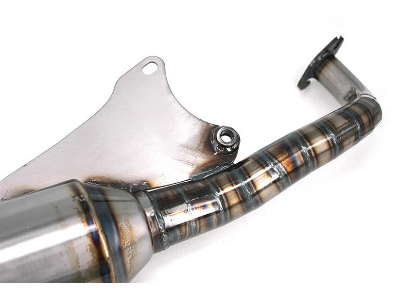 Taiwan V8JOG50JOG90 Street Racing Modified Exhaust Pipe – W004 Straight Row, 11 Sections