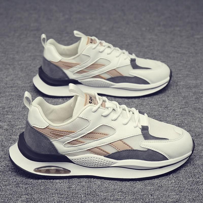

Men s shoes 2025 new autumn breathable mesh surface increase dad running sports leisure net shoes travel foreign trade 39