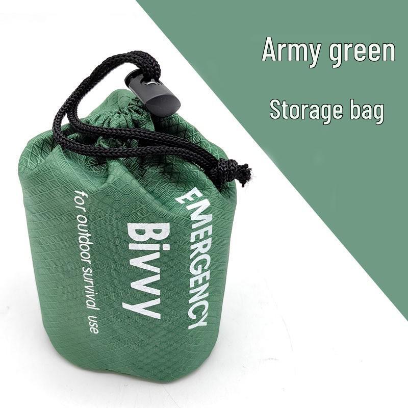 Insulated Emergency Sleeping Bag for Camping, Hiking, and Wilderness Rescue