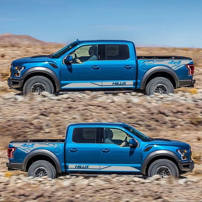 Autodeurstickers Voor Toyota Hilux Revo Vigo Auto Achterklep Vinyl Folie Decal Sport Auto Decoratie Auto Tuning Accessoires